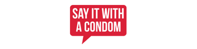 Say It With A Condom logo